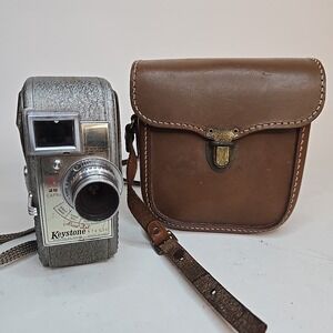 Vintage 8mm Camera Keystone K 25 Capri Movie Dial-O-Matic with‎ Case [Untested]